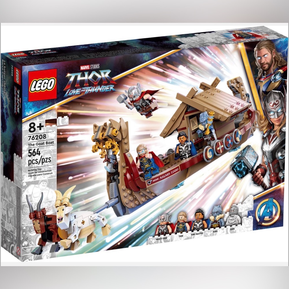 LEGO The Goat Boat Marvel Thor Set 76208